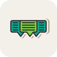 Feedback Vector Icon Design