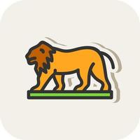 Lion Vector Icon Design