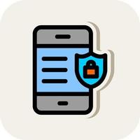 Cyber Security Vector Icon Design