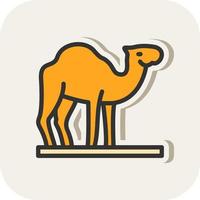 Camel Vector Icon Design