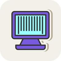 Barcode Vector Icon Design