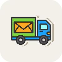 Postal Service Vector Icon Design