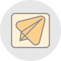 Telegram Vector Icon Design