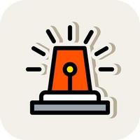 Security Alarm Vector Icon Design