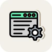 Data Management Vector Icon Design