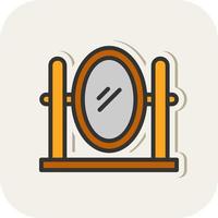 Mirror Vector Icon Design