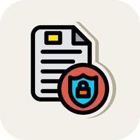 Privacy Policy Vector Icon Design