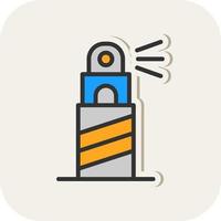 Lighthouse Vector Icon Design