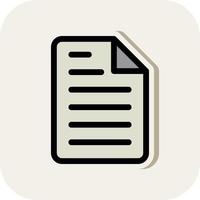 Document Vector Icon Design