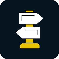 Directions Vector Icon Design
