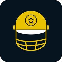 Helmet Vector Icon Design