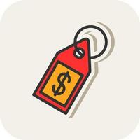 Price Tag Vector Icon Design