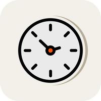 Clock Vector Icon Design