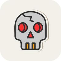 Skull Vector Icon Design