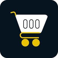 Trolley Vector Icon Design