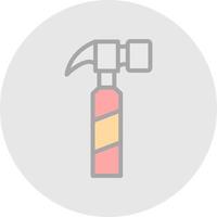 Hammer Vector Icon Design