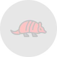 Armadilo Vector Icon Design