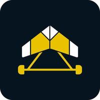 Gliding Vector Icon Design
