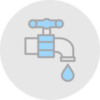 Faucet Vector Icon Design