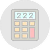 diseño de icono de vector de calculadora