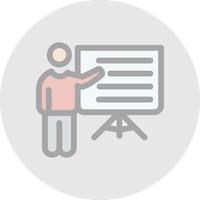 Presentation Vector Icon Design