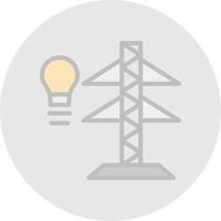 Electricity Vector Icon Design