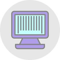 Barcode Vector Icon Design