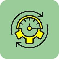 Efficiency Vector Icon Design