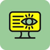 Online Privacy Vector Icon Design