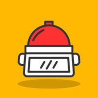 Helmet Vector Icon Design
