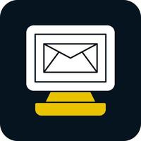 Electronic Mail Vector Icon Design