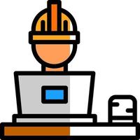 Worker Vector Icon Design