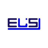 ELS letter logo creative design with vector graphic, ELS simple and modern logo.