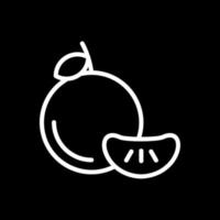 diseño de icono de vector de mandarina