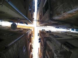 genoa historic palace and buildings in old town photo