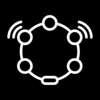 Tambourine Vector Icon Design