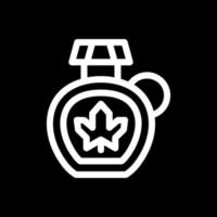 Maple Syrup Vector Icon Design