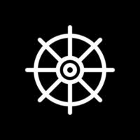 Nautical Wheel Vector Icon Design