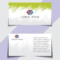 Professional Business Card Design, vector