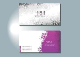 modern simple business card template Vector illustration