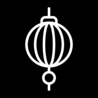 Sky Lantern Vector Icon Design