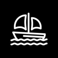 Boat Vector Icon Design