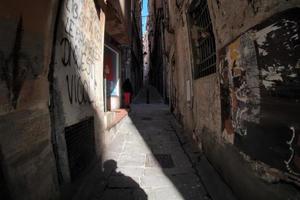 genoa historic palace and buildings in old town photo