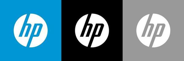 hp logo vector, hp icon free vector