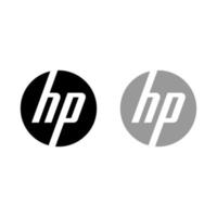hp logo vector, hp icon free vector
