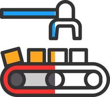 Conveyor Vector Icon Design