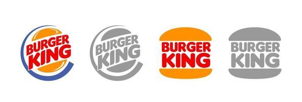 Burger king logo vector, Burger king icon free vector