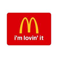 mcdonalds logo vector, mcdonald icon free vector