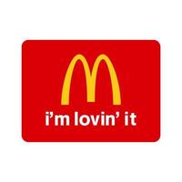 mcdonalds logo vector, mcdonald icon free vector