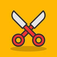 Scissors Vector Icon Design